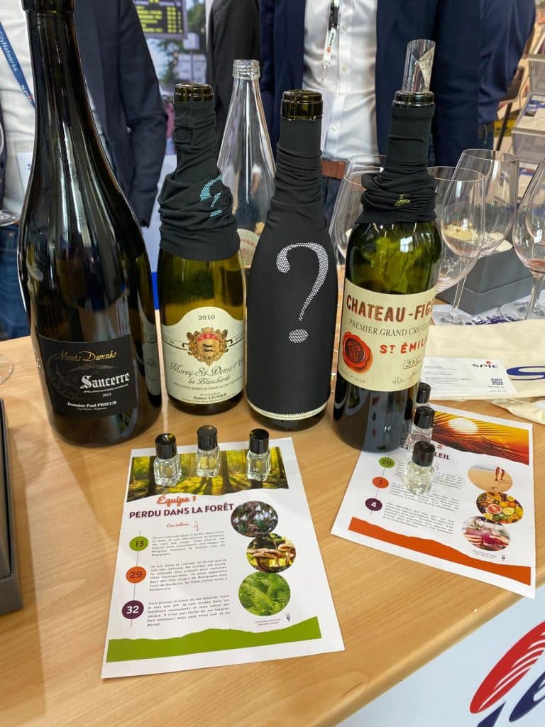 Sélection de vin et vin mystère pour un speed tasting oenologique à Paris